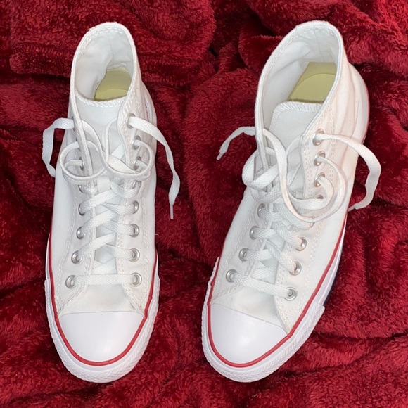 Converse Shoes - Women’s Size 9 White High Top Converse
